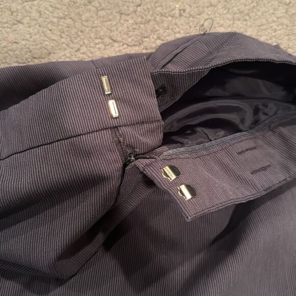 Apostrophe Navy Pencil Skirt Size 2 - Picture 8 of 10